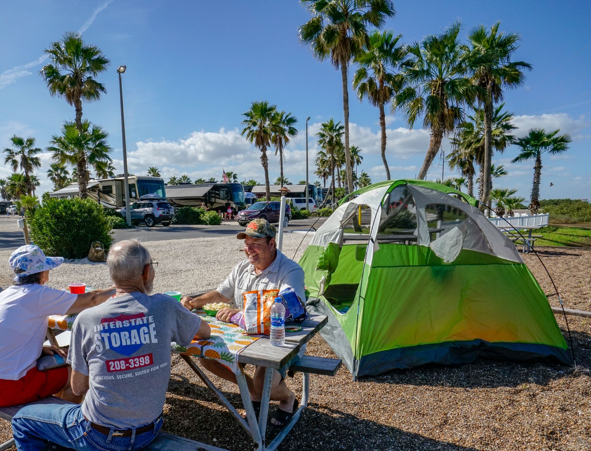 South Padre Island, Texas Tent Camping Sites South Padre Island KOA